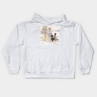 snow field Kids Hoodie